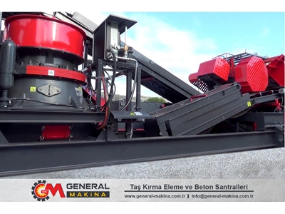 200-300 Ton / Saat Mobil Taş Kırma Eleme Tesisi - 3