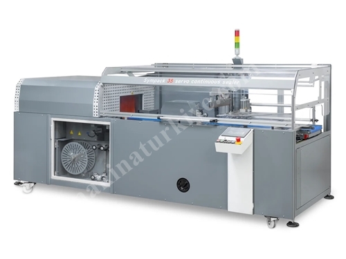 Sympack 35 Tunnel Continuous Cutting Shrink Machine