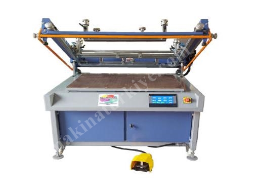 Yarı Otomatik Serigraf Baskı Makinası 80X120 Cm