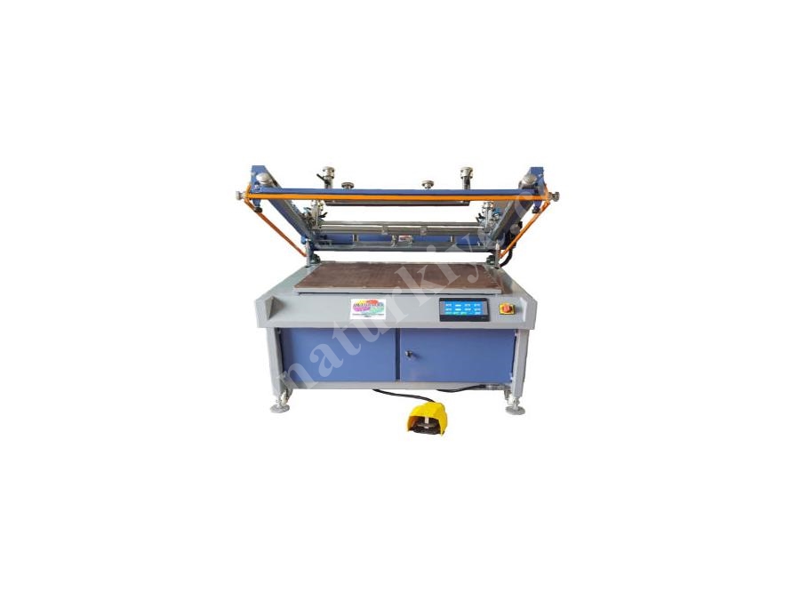 Yarı Otomatik Serigraf Baskı Makinası 80X120 Cm