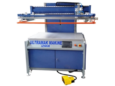 Serigraf Yan Baskı Makinası 50X70 Cm Yarı Otomatik  - 0
