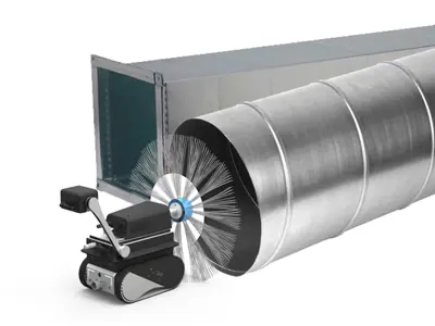 Ventilation Duct Cleaning Robot