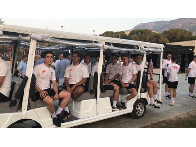 15 Kişilik Elektrikli Yolcu Taşıma Golf Arabası