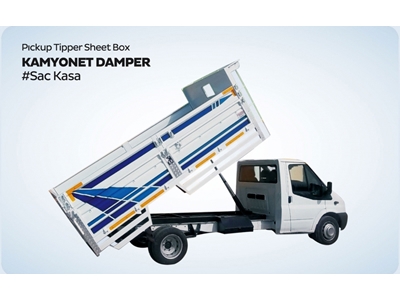 Kamyonet İçin Damperli Sac Kasa