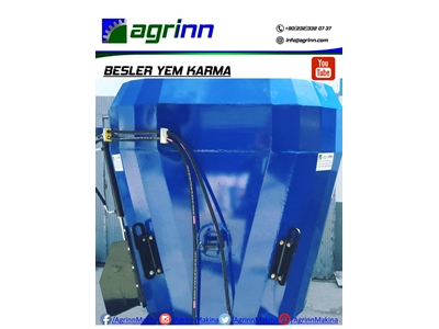 Besler 1,5 Metreküp Asılır Tip Kepçesiz Yem Karma Makinası  - 0