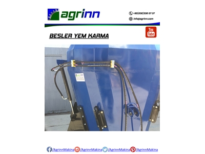 Besler 1,5 Metreküp Asılır Tip Kepçesiz Yem Karma Makinası  - 2