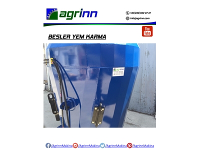 Besler 1,5 Metreküp Asılır Tip Kepçesiz Yem Karma Makinası  - 3