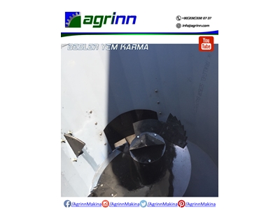 Besler 1,5 Metreküp Asılır Tip Kepçesiz Yem Karma Makinası  - 1
