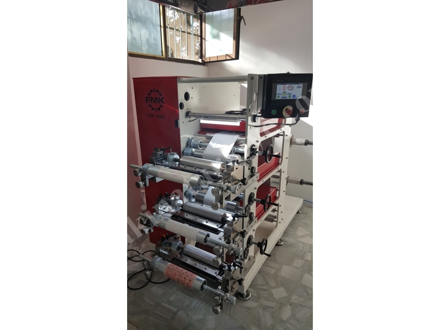 3 Renk Flekso Baskı Makinası