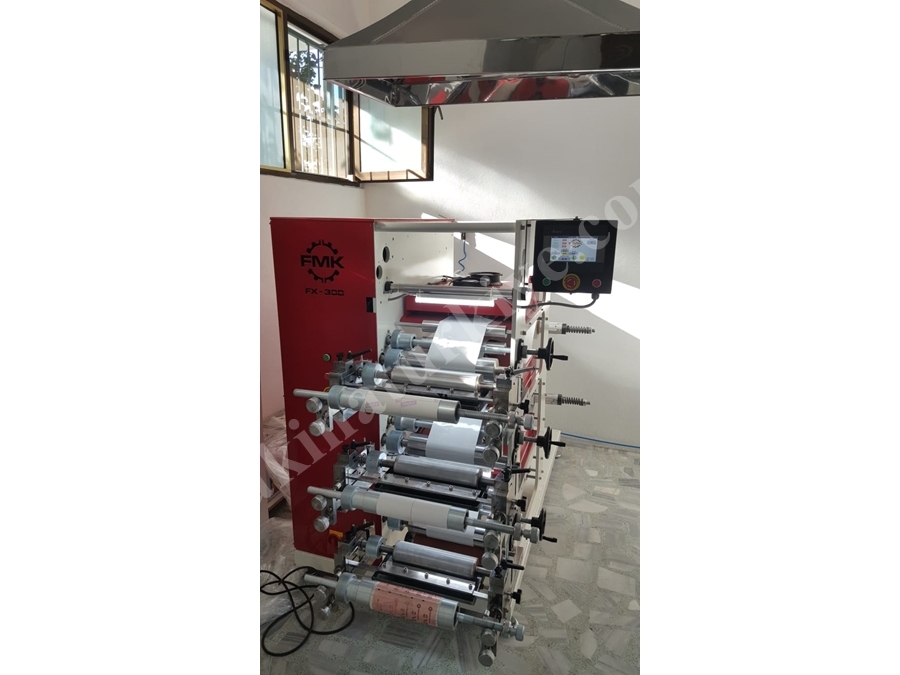 3 Renk Flekso Baskı Makinası
