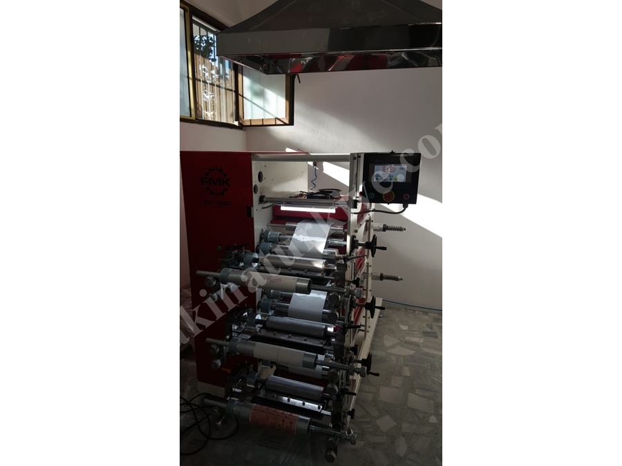 3 Renk Flekso Baskı Makinası