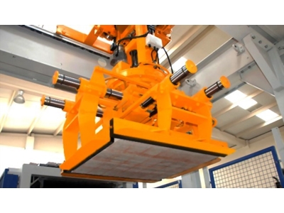 SPD 820 12 12'Li Tam Otomatik Briket Ve Parke Makinası - 0