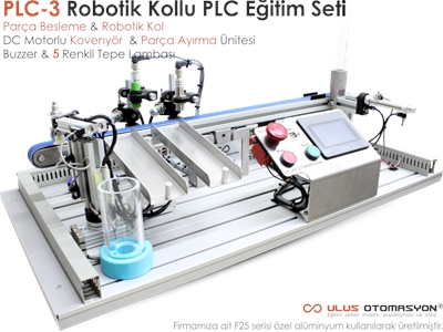 Robotik Kollu Plc Eğitim Seti  Plc-3 - 0