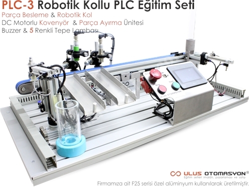 Robotik Kollu Plc Eğitim Seti  Plc-3