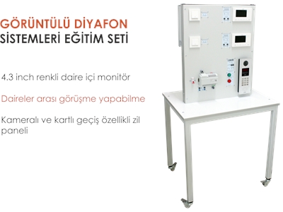 Görüntülü Diyafon Eğitim Seti - 0
