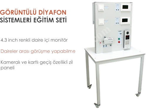Görüntülü Diyafon Eğitim Seti