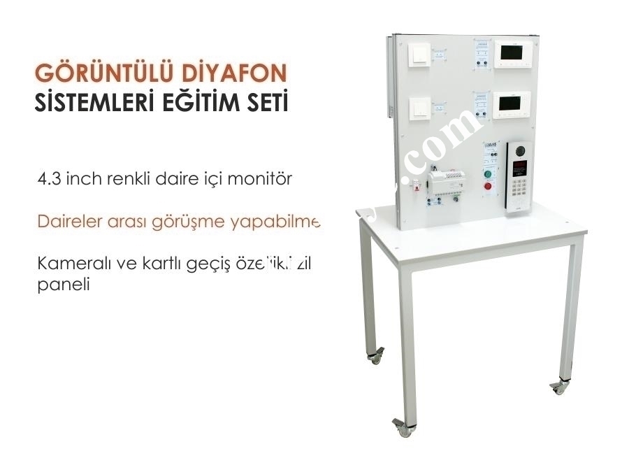 Görüntülü Diyafon Eğitim Seti