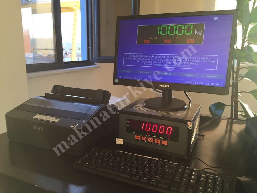 Hurdacı Kantarı 30 Tonluk