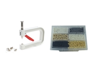 Bead Pearl Rivet Machine 2700 Pieces Colorful Bead Complete Riveting Set - 0