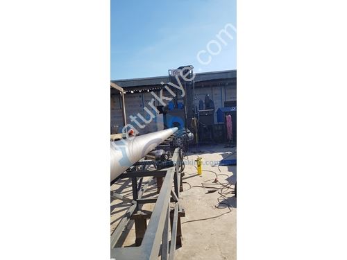 Ø1500mm Pipe Blasting Machine