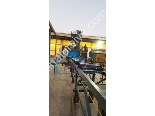 Ø1500mm Pipe Blasting Machine