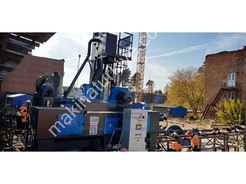 Ø1500mm Pipe Blasting Machine