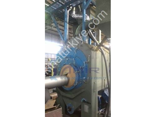 Ø1500mm Pipe Blasting Machine