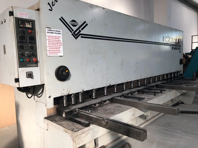 4 Metre 12 Mm Açı Ayarlı Giyotin Makas Nc 4012 - 0