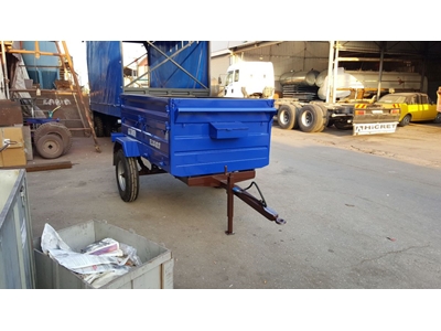 1.1 Ton Tek Dingilli Tek Lastikli Dampersiz Römork - 2
