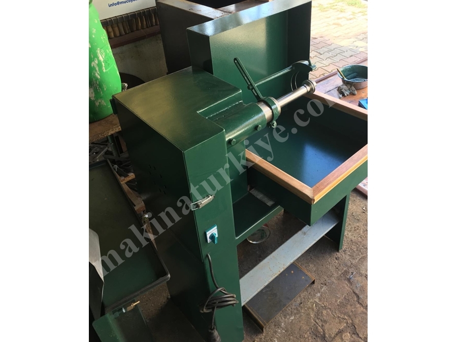 Cam Selyum Keçe Parlatma Makinası 