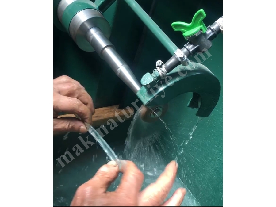 Cam Selyum Keçe Parlatma Makinası 