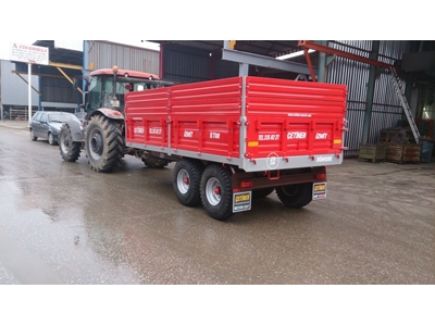 8 Ton İki Dingilli Treyler Tip Damperli Römork - 1