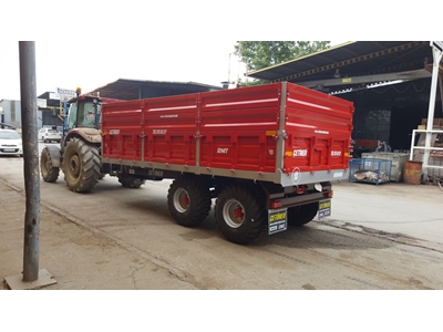 12 Ton İki Dingilli Treyler Tip Damperli Römork - 1