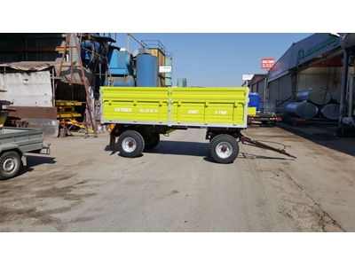 5 Ton İki Dingilli Dönerli Tip Damperli Römork - 2