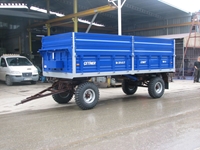 Zweirad-Tandemachse-Modell 8 Tonnen Anhänger - 0