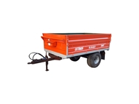 2 Ton Bahçe Tipi Dampersiz Römork