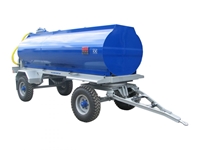 Çetiner Anhänger 5 Tonnen Wasser Tankwagen - 0