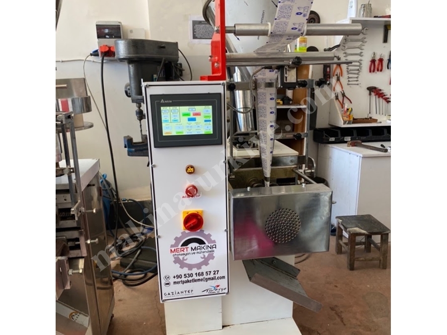 Poşet Çay Dikey Vidalı Dolum Makinası