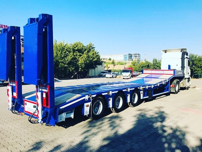 Lowbed Hidrolik 3 Akslı Deveboyunlu - 1