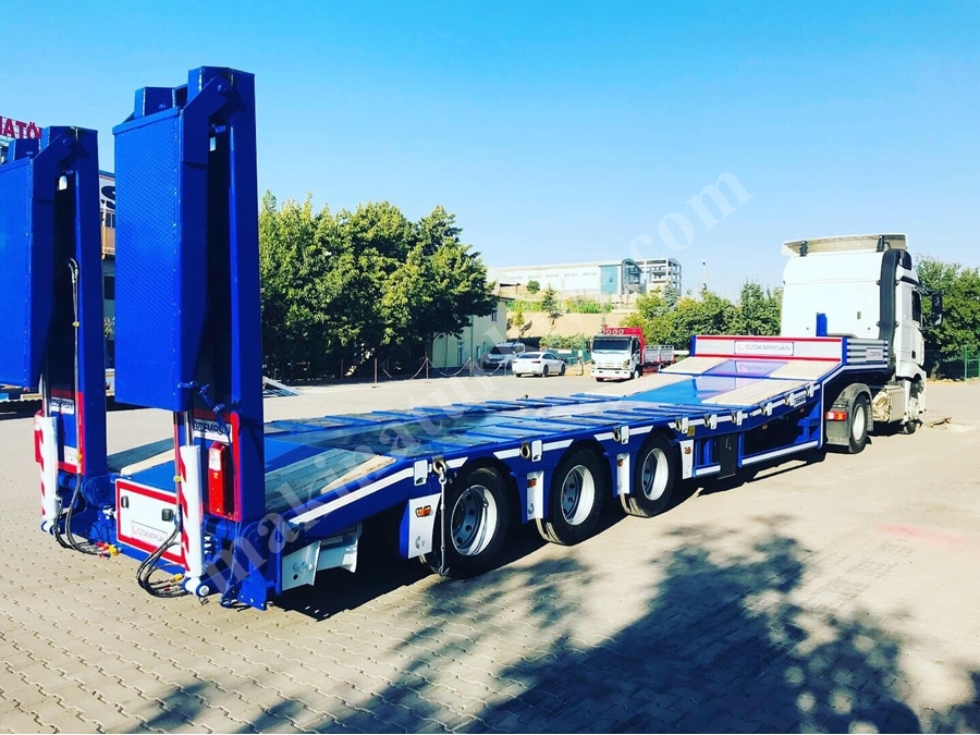Lowbed Hidrolik 3 Akslı Deveboyunlu