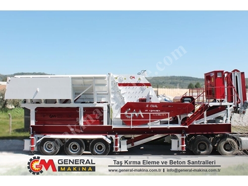M PDK01 (300-500 T/S) Mobile Primary Impact Crusher 