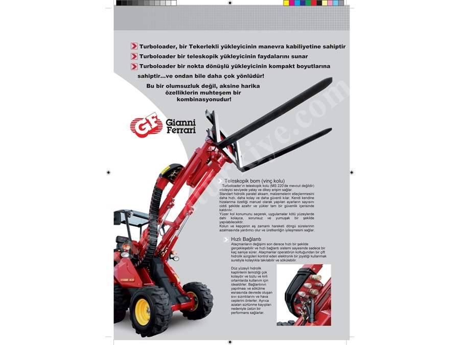 Çok Amaçlı İş Makinaları Turboloader H440