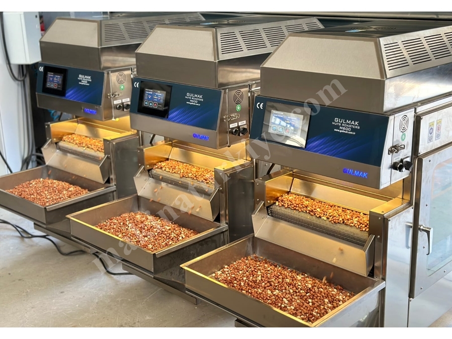 M600 Kuruyemiş Kavurma Makinası 15-25 kg/ saat