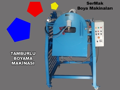 Tamburlu Düğme Ve Aksesuar Boyama Makinası - 6