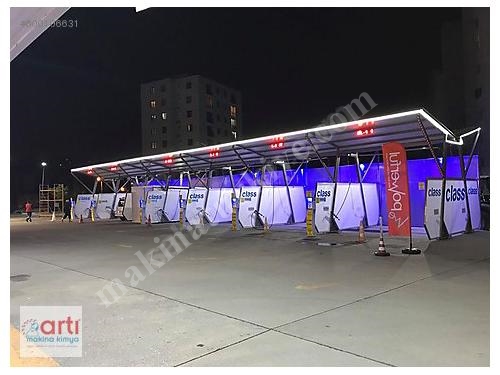 Jetonlu Merkezi Oto Yıkama Sistemi 