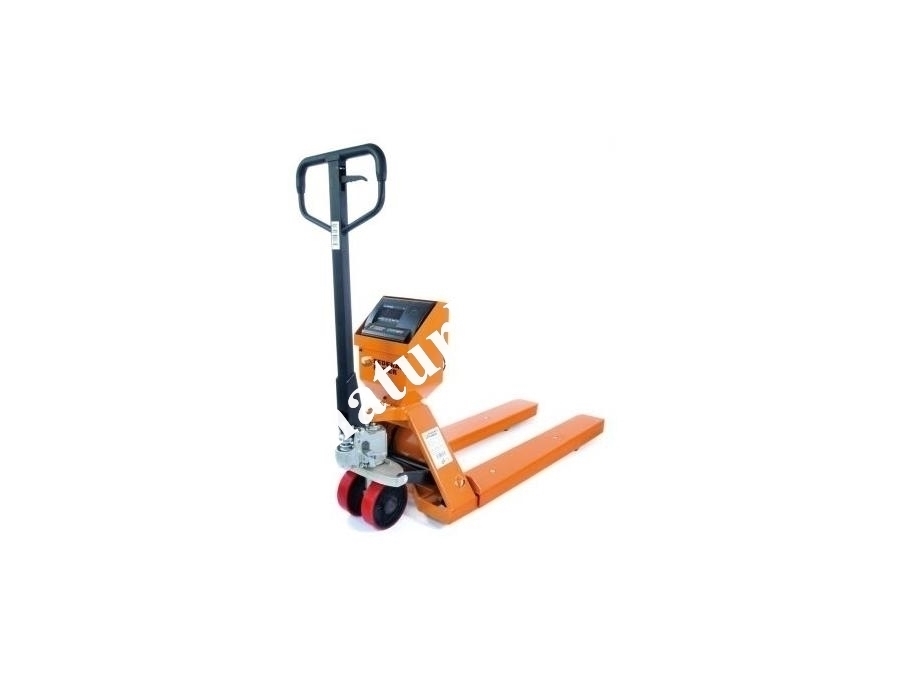 2000 Kg Döküm Pompalı Transpalet (Terazili, Pedallı) FP-TR-20-T