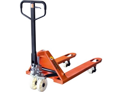 2500 Kg Wide Fork Cast Pump Pallet Truck (Pedal) FP-TR-SYPIIK-25-68X122-NY - 0