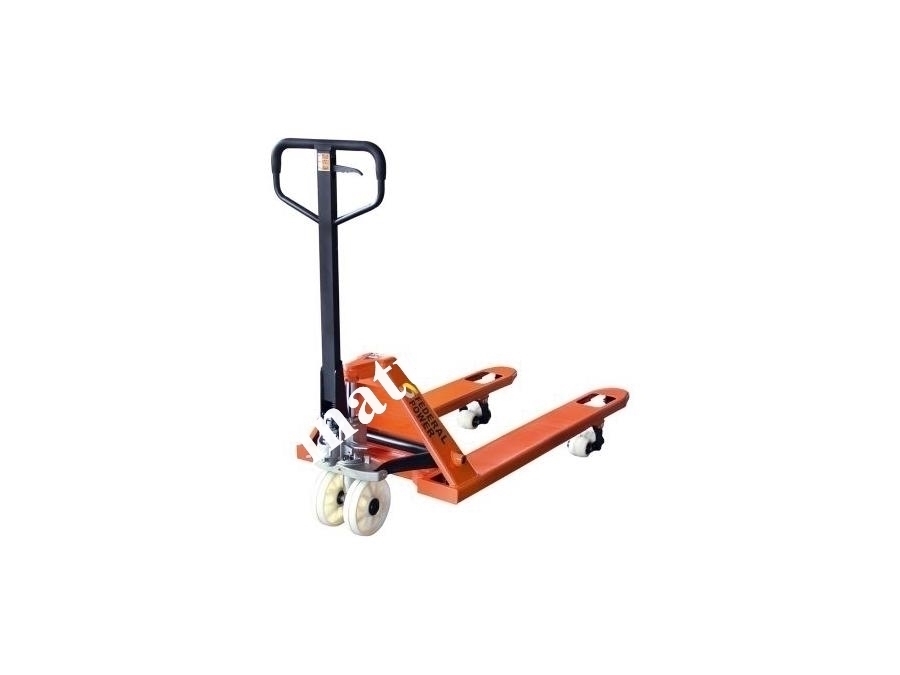 2500 Kg Wide Fork Cast Pump Pallet Truck (Pedal) FP-TR-SYPIIK-25-68X122-NY