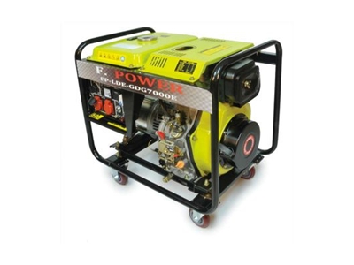Générateur Diesel 7 kW (Châssis Ouvert) Fp-J-Gdg7000e (Batterie Offerte) - 0