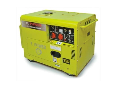 5 Kw Diesel Generator (Without Panel Closed Case) Fp-J-Gdg7000ec (With Battery Gift) - 0